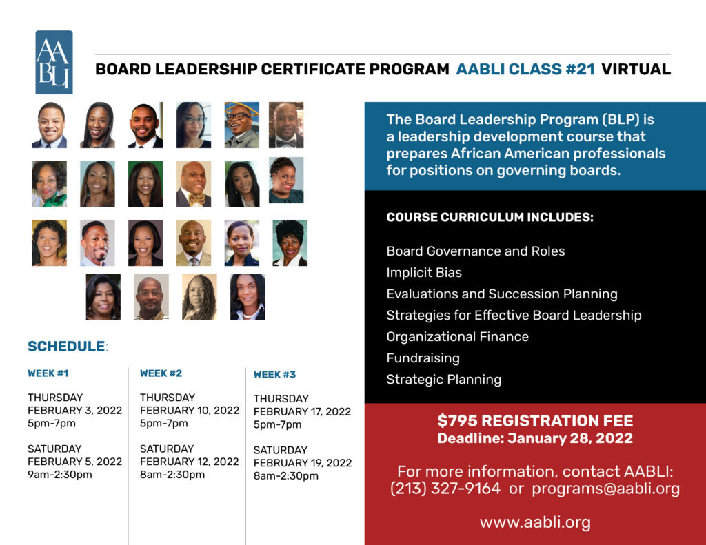 Board Leadership Certificate