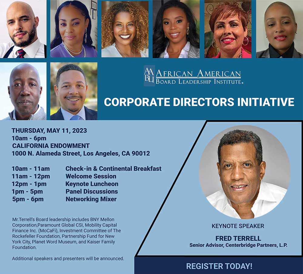 Corporate Directors Initiative Flyer